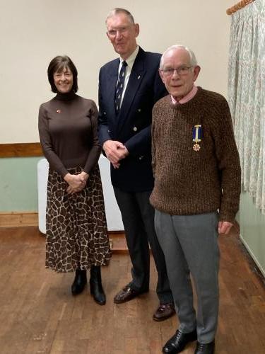 Councillor Awarded Royal British Legion Long Service Medal